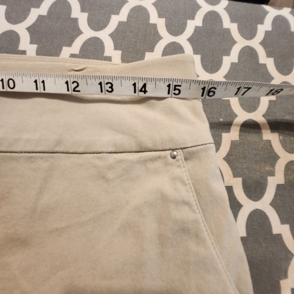 Coral bay stretchy  wide band skort built in shorts  sz M - Picture 5 of 11